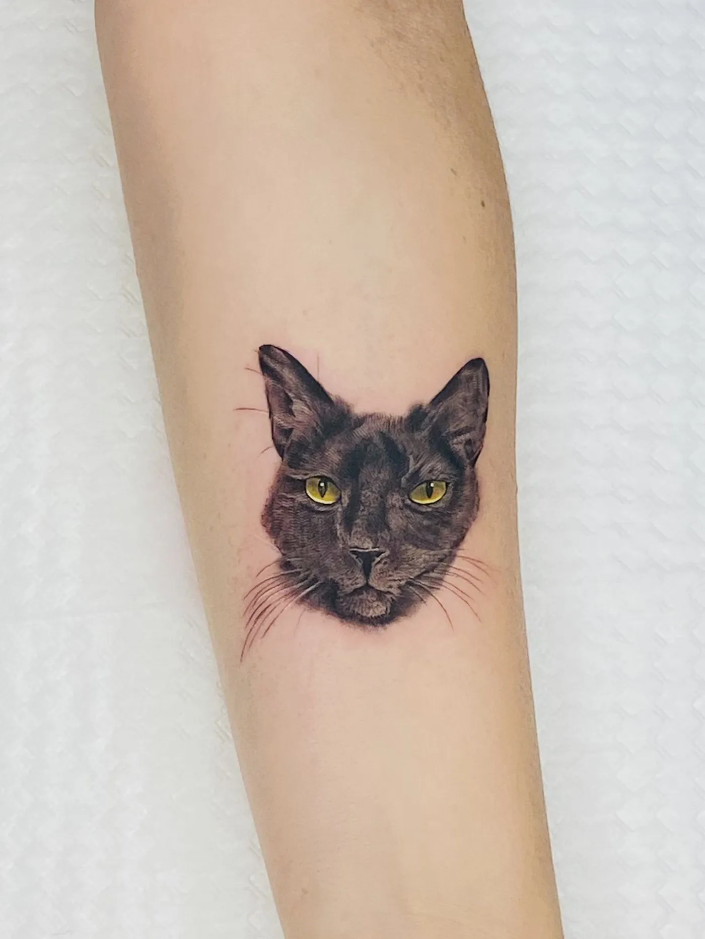 Tatuaje microrrealismo en antebrazo